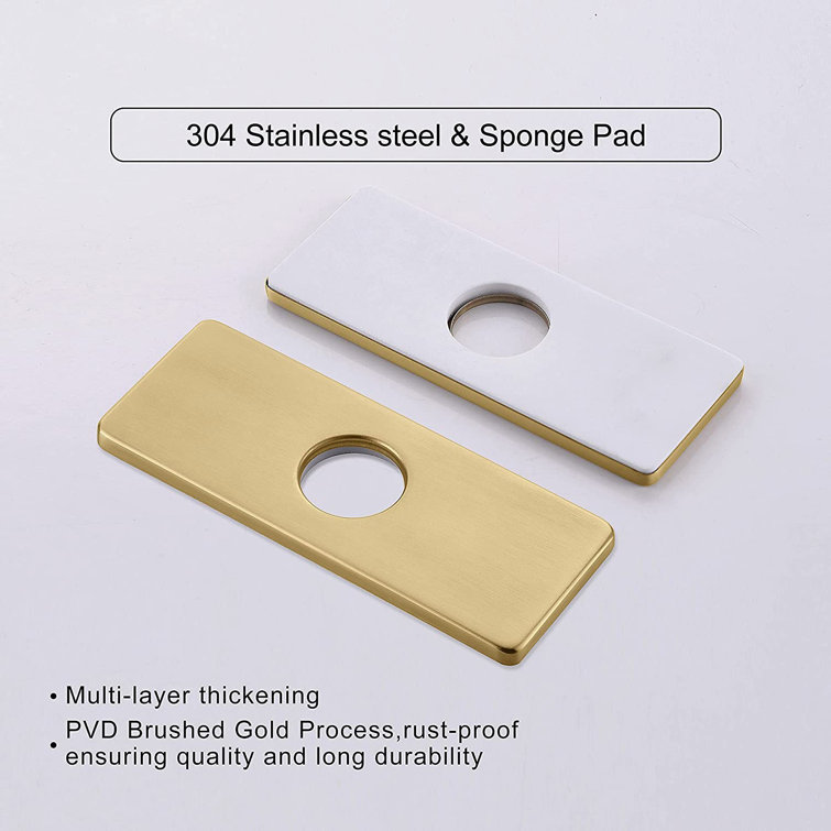 OAKLAND Bathroom Faucet Hole Cover Deck Plate & Reviews Wayfair